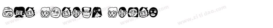 The Freaky Face字体转换
